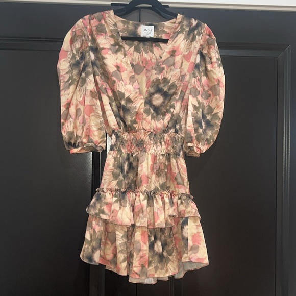 Misa Lilah Dress in Tenerife Tie Dye - Picture 2 of 10